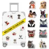 Waterproof sticker 50PCs Funny Animal Stickers for Laptop Phone Case Luggage Skateboard Car Motorcycle Animal Wearing Glasses Kids Vinyl Decals Toy Car stickers