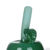 Son Renkli Elma Şekli Filtre Borular Taşınabilir Pyrex Kalın Cam Kuru Herb Tütün Yağı Sezarları El Yapımı Applepipe El Sıklığı Sigara İçme Sigara Tutucu DHL Ücretsiz