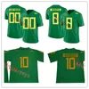 Xflsp 2022 College Custom Oregon Ducks Maillot de football cousu 6 Jaylon Redd Jerseys 4 Mycah Pittman 7 Steve Stephens IV 26 Travis Dye 12 Tyler