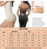 Mutandine di controllo della pancia sottile con fibbia in pizzo Panty Shapewear a vita alta Trainer sexy Butt Lifter Dress Body Shaper pantaloni dimagranti L220802