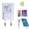 Bil 5V 2A EU-kontaktadapter USB-väggladdare för Samsung iPhone Xiaomi Mobiltelefon Laddare till iPad Universal Travel Ac Power Charger