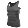 Moda Estate Peractice Wear Uomo Senza maniche Stretto ad alta elasticità Trainning Bodybuilding Skinny Sweat Canotte Pro Vest W220426