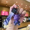 Key Ring Doll Cartoon Bear Car Pendant Lovely Kawai Parflicka ryggsäck smycken Små gåvor