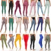 Leggings da donna con tasca a vita alta Designer Yoga Allenamento Palestra Pantaloni da corsa senza cuciture Controllo della pancia Butt Lift Abbigliamento sportivo sportivo Elastic Fitness Spot Print