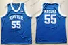 NCAA Xavier Musketeers #33 Brian Grant 23 Byron Larkin 30 David West 42 Tyrone Hill College Basketball white gray blue black Jersey S-4XL