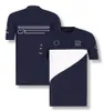 2023 F1 T-shirt Nytt formellag kortärmad racing Summer Round Neck T-shirts Sport snabb torr andas poloshirts Jersey