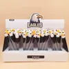 Gelpennen 1 stks Korea Cartoon Animal Pen Cute Eagle volledige siliconen schrijven 0,5 mm zwarte inkt Stationery Office School Supplies