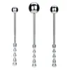 S M L Nuevo Metal Bolas anales Plug Butt Plugs Long G Spot Stimulate Wand Masaje Stick Adultos juguetes sexy para hombres Mujeres Gay Unisexy