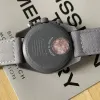 バイオセラミックメンズムーンクォーツフル機能クロノグラフウォッチミッションへのミッションファッションブランド42mm豪華なネプチューンクロックPl王星の腕時計box4272752