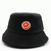 ベレー帽2022オレンジフルーツ刺繍コットンバケツ帽子漁師屋外旅行サンキャップ帽子206