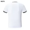 PP Fashion Men's Designer Slim Tee Fit Casual Strass Col Rond Crânes Imprimer Tops Streetwear Col Polos M-xxxL P1022190F