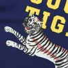 Najnowsze męskie koszulki designerskie Tshirt Męskie Koszulki odzieżowe czyste bawełniane luźne okrągły szyję zabawna ikona tygrysa