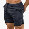 Running Shorts Men Jogging Fitness Quick Dry Workout Sweatpants Exercise Mens Sports Beach Training Bodybuilding Gym Short PantsRunning