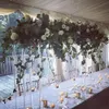 decoration Clear Vase Stand Floor Centerpiece Wedding Column Backdrop Display Rack Acrylic Wedding Flower Stands imake079