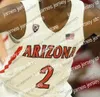 Le basket-ball universitaire porte NCAA Arizona Wildcats # 2 Brandon Williams 3 Dylan Smith 4 Chase Jeter Jemarl Baker Jr. 10 Bibby Ayton Iguodala Deandre Mike Andre Jersey