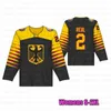 VIPCEOC202 Women German Black IIHF Jersey 2 Denis Reul 5 Korbinian Holzer 21 Moritz Seider 29 Leon Draisaitl Hockey Jerseys