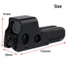 Holographic Red/Green Dot Sight Rifle Scope with 20mm Rail Mounts for Airsoft