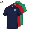 Mens skjorta anpassningDiy Pocket Polo Shirt Anpassad teamnamn Mens och kvinnor Casual Shortsleeved Shirt 220609