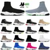 2022 hot Designer Speed Trainer Chaussures de course de luxe Rouge Blanc Noir Chaussettes plates Mode Baskets Runner Sport Sneakers 36-45 pr01