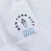 Baumwollkurzärärmelte Tokio Limited Shibuya Mount Fuji Brooklyn Brücke Eiscreme Runde Hals Kith T-Shirts Männer und Frauen Q4
