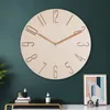 Wall Clocks Plastic Clock 12 Inch Silent Non Ticking Battery Operated For Kitchen Bedroom Room Office Decor GiftsWallWall