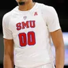 XflspNcaa Basketball SMU Mustangs Jersey College Kendric Davis Marcus Weathers Emmanuel Bandoumel Michael Weathers Zach Nutall Tristan Clark