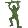 Green Army Man Bottle Bottle Opener Soldier w kształcie barmana piwa butelki napoje gazowane