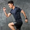 Spor salonları giyim fitness tees erkekler moda büyük boy tişörtler hip hop yaz kısa kollu vücut geliştirme tişört