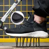 Scarpe da lavoro maschili Stivali antinfortunistici Sneakers con punta in acciaio Moda Uomo PunctureProof Protezione indistruttibile 220813