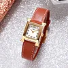 Нарученные часы стильные h square часов для ювелирных ювелирных украшений Ladies Lady Quartz Ferist For Women Braslet Bracelet Sengring Ring Wharewatch6932937