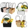 Gift Wrap Portable Flower Box Waterproof Paper Handy Bag Kraft Boxar Wedding Party Florist Rose Package PAGS CACE Candy Handbaggift