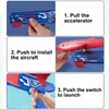 Foam Plane Launcher EPP Bubble Airplanes Glider Hand Throw Catapult Toy for Kids Guns Aircraft Shooting Game 220418