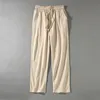 Pantalones de hombre talla grande otoño verano 11XL cintura 170cm sueltos hombres 6XL 7XL 8XL 9XL 10XL pantalones de algodón 220826