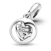 925 Sterling Silver Dangle Charm Moon Dreamcatcher Coffee Pot Beads Bead Fit Pandora Charms Bracelet DIY Jewelry Accessories