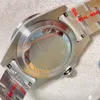 Ceramic Green Ring Watch 41mm Ingen tid att dö topp Orologio Sapphire Mens Watches Automatisk rörelse Mekanisk Montre de Luxe Watch James L1D