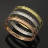 Rostfritt stål som gör armband klassisk fyrbladklöver med diamantkvinnor armband designer smycken hög quatily modeparty315h