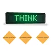 Design Professional 7x40 Red e Green LED Message Board Screen Display Publicidade Indoor Informações móveis à prova de choque e resistente ao desgaste