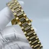 女性は青24フラワーダイヤモンドダイヤル31mmサファイアガラス2813自動ムーブメントwristwatch258u271b