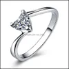 Band Rings Fashion Versatile Jewelry Classic Diamond Rose Love Rrop Delivery 2021 Baby DHVG6