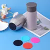 Rubber Tumbler Bottoms Sublimation Tumblers Mats Silicone Bottom Adhesive Protective Coasters for Wine Glasses Pads Thin Flats and Skinny Cups