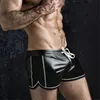 Men's Beach Short Trunks Summer Casual Shorts Sexy Mens Quick Dry Clothing Holiday Black For Male 220401