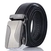 2022 Hot Men Belt Hoofd Buckle Silver Leisure Business Accessories Automatische Ratchet Luxe Fashion Pu Leather