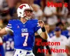 NIK1 NCAA College Jerseys SMU Mustangs 8 Reggie Roberson Jr. 83 Kylen Granson 7 Shane Buechele 2 Ke'mon Freeman Custom Football Stitched