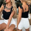 Zbiorniki damskie camis damskie bieliznę koronkowe kwiaty braletta bralet stanik bra tank cami uprawek kamizelki uswomen's