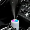 Luchtbevochtiger draagbare USB ultrasone kleurrijke beker aroma diffuser cool mist maker luchtbevochtiger zuiveraar met licht voor auto home 220527