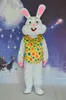 2022 Performance Easter Bunny Mascot Costume Halloween Christmas Fancy Party Animal Cartoon Character Outfit Suit Adults Women Men Dress Carnival Unisex Adults