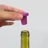 New 9 Colors Bottle Stopper Caps Family Bar Preservation Tools Food Grade Silicone Wine Bottles Stopper Creative Design Safe Healthy