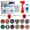 Beyblade Blade Handle Spinner For Fusion Beyblades Top 4124 Toys 4D Bey Decompression Launcher Spinning Burst Kids 12pc/box To Sdndg