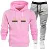 Herrsp￥r Huvtr￶ja Pants Women's Clothing Men Jacket Sportwear Jogging Sweatshirt Sweat Suit S-3XL