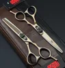 Professionele 6 inch haarschaar Salon Kappers Kappers Snijden Dunning Styling Tool 220317